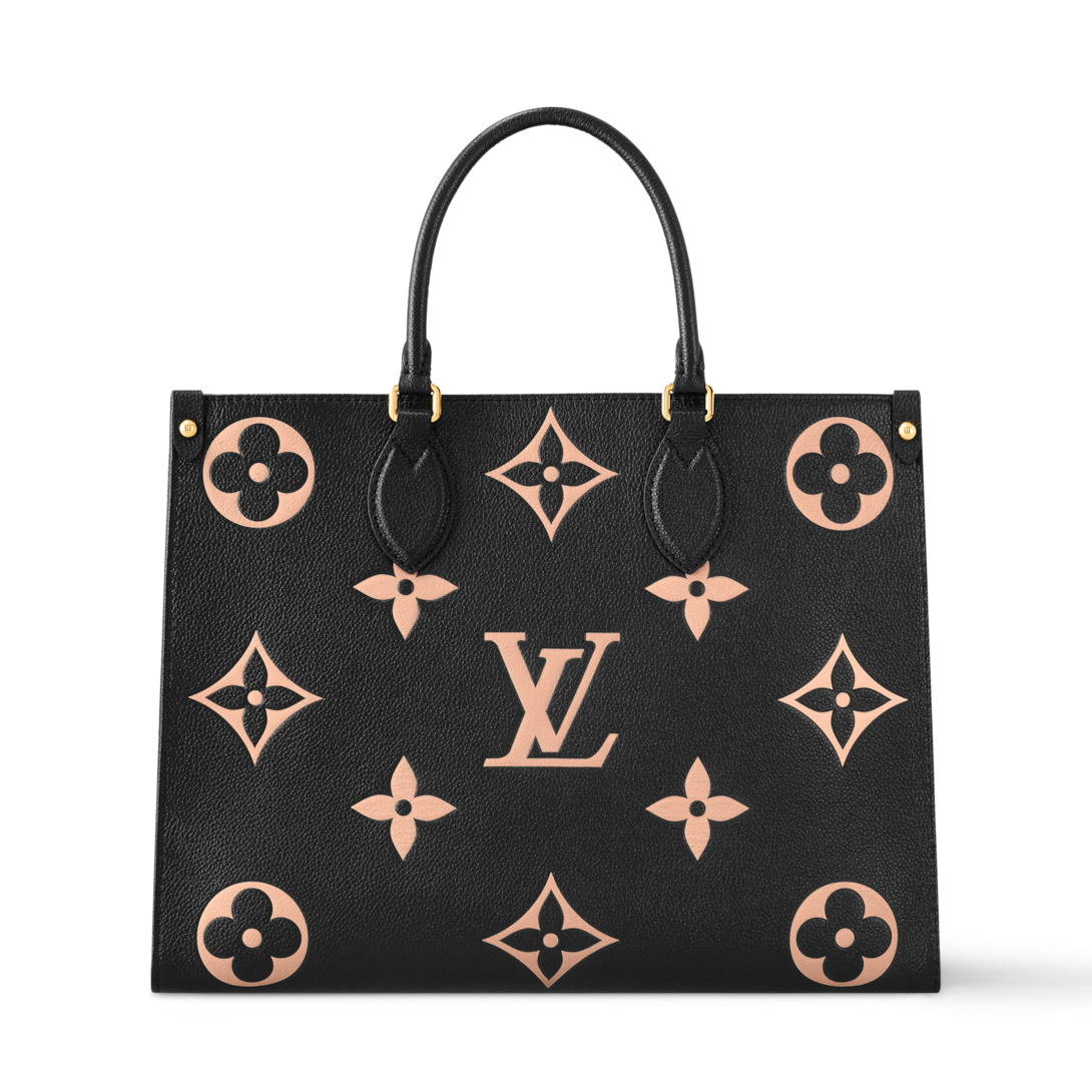 Onthego MM Bicolour Monogram Empreinte Leather - Mother's Day